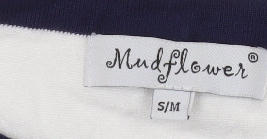 Womens UK Size S Mudflower Ivory Pullover Jumper