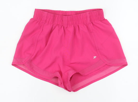 Womens UK Size XS Workout Regular Fit Athletic Shorts