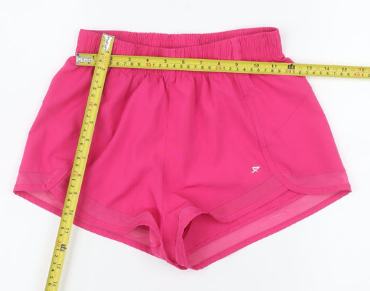 Womens UK Size XS Workout Regular Fit Athletic Shorts
