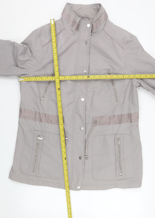 Womens UK Size 14 RJR John Rocha Grey Anorak Coat