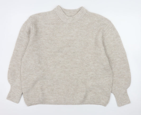 Womens UK Size 14 ASOS Beige Pullover Jumper