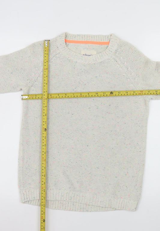 Boys UK Size 15-16 Years Johnnie b Ivory Pullover Jumper