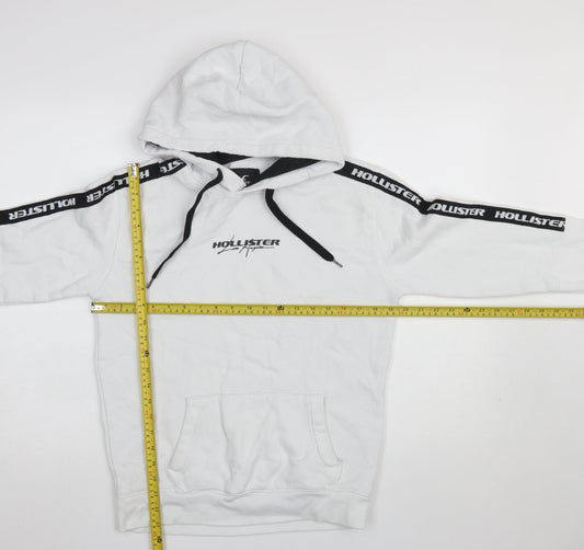 Boys UK Size S Hollister White Pullover Hoodie