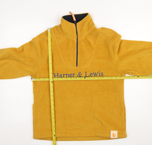 Womens UK Size XS Harper & Lewis Yellow Pullover Sweatshirt