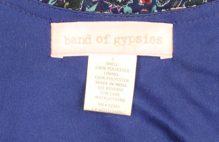 Womens UK Size S Band of Gypsies Fit & Flare Dress