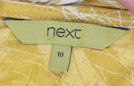 Womens UK Size 10 NEXT A-Line Dress