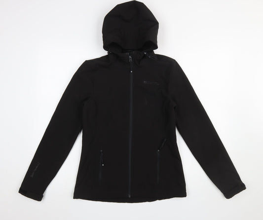 Womens UK Size 6 Mountain Warehouse Black Soft Shell
