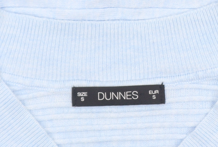 Womens UK Size S Dunnes Blue Pullover Jumper