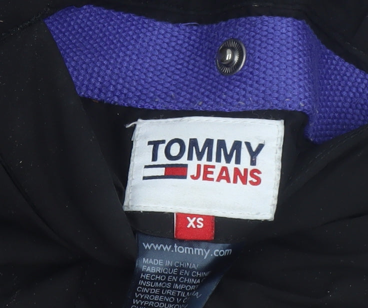 Mens UK Size XS Tommy Jeans Blue Puffer Jacket