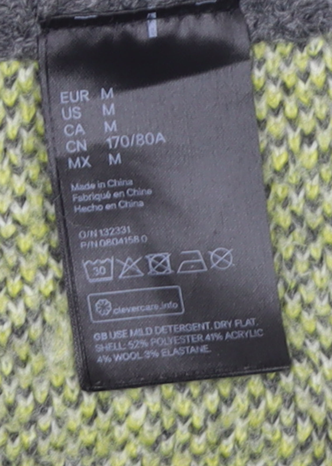Womens UK Size M Pringle of Scotland x H&M Straight & Pencil Knit Skirt