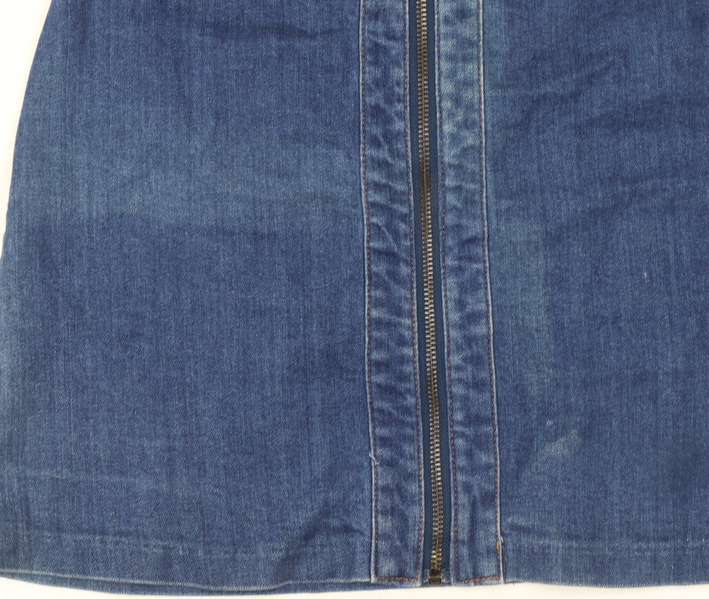 Womens UK Size 10 H&M Straight & Pencil Denim Skirt