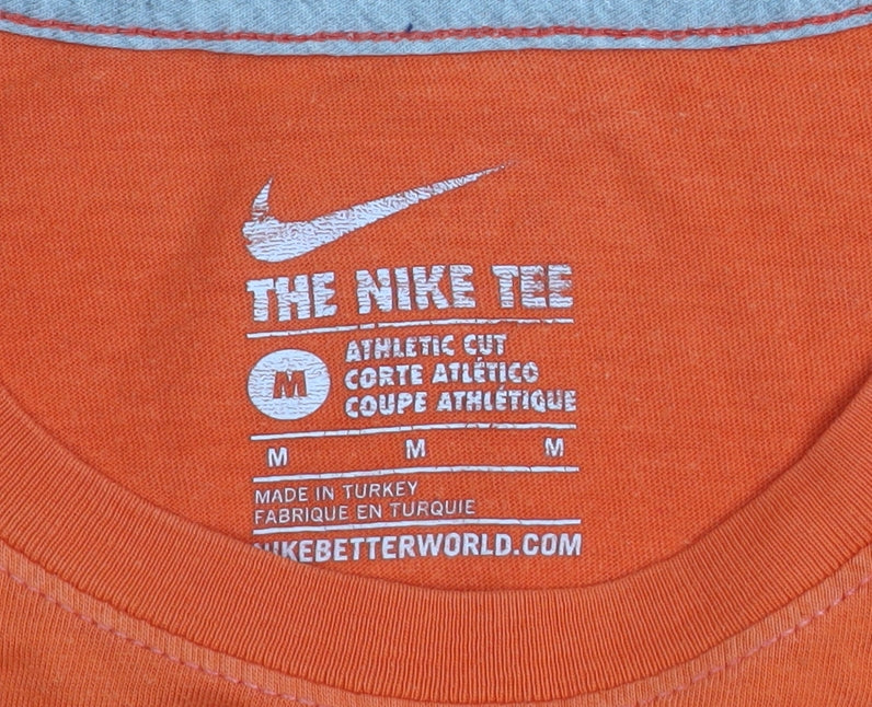 Mens UK Size M Nike Orange T-Shirt
