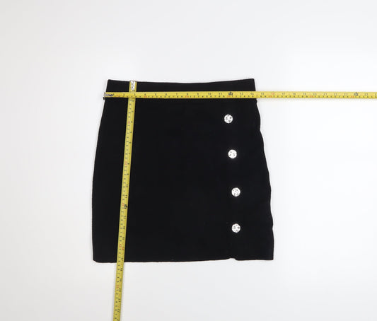 Womens UK Size S Primark Straight & Pencil Knit Skirt