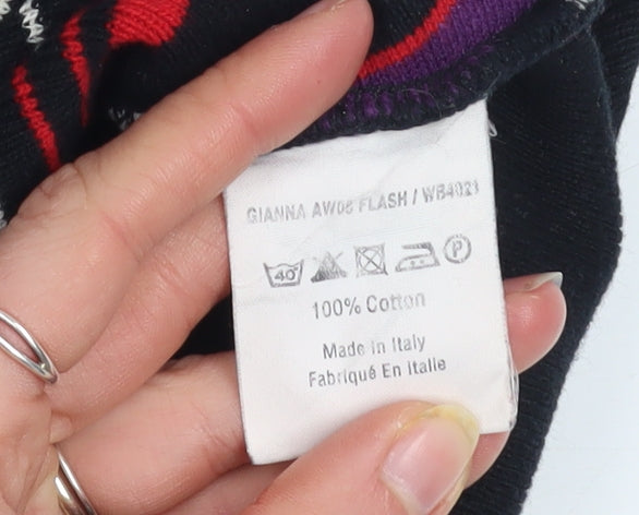 Womens UK Size L Boxfresh Multicoloured Pullover Jumper