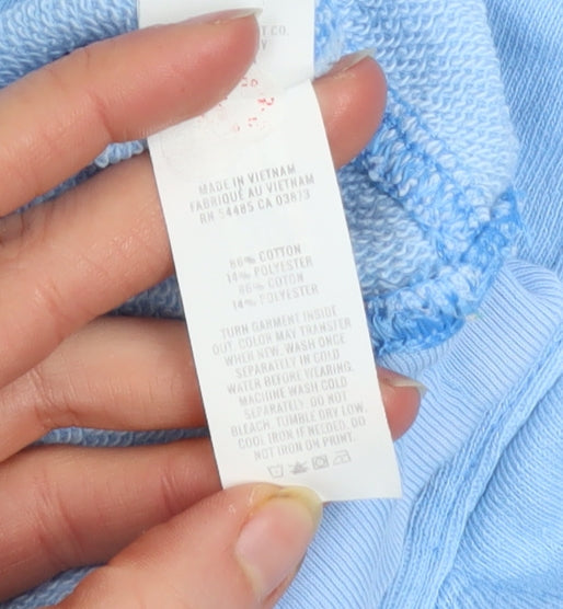 Unisex Adults UK Size S Aerie Blue Pullover Sweatshirt