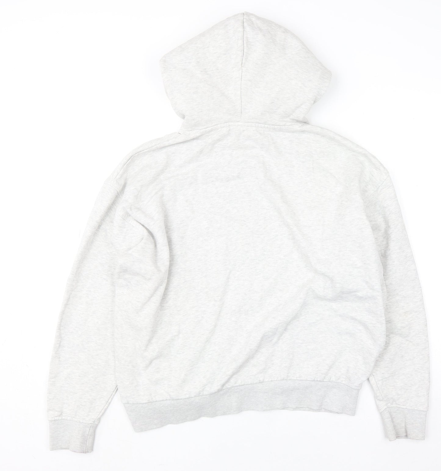 Womens UK Size S Weekday Grey Pullover Hoodie