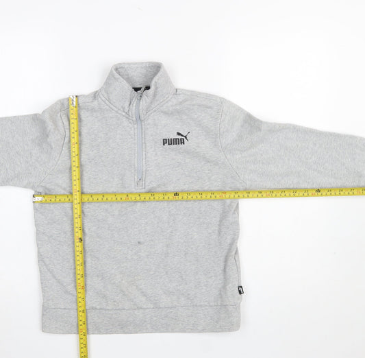 Womens UK Size XS PUMA Grey Pullover Sweatshirt