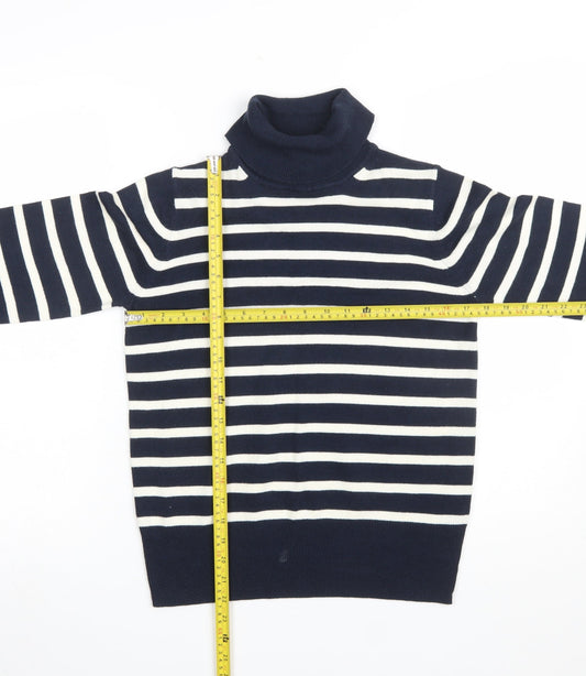 Womens UK Size 10 Marks and Spencer Blue Pullover Jumper