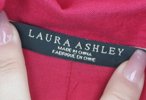 Womens UK Size 10 Laura Ashley Regular Pink Blazer