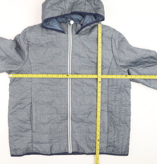 Mens UK Size XL Nathalie Andersen Grey Puffer Jacket
