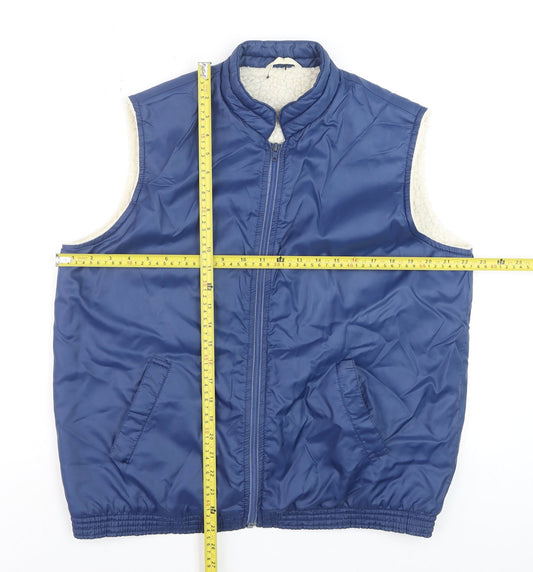 Womens UK Size 16 Michael Blue Bodywarmer