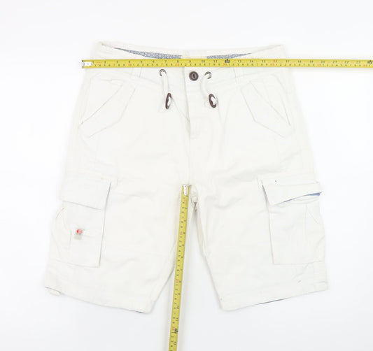 Mens UK Size 30 River Island Regular Fit Cargo Shorts