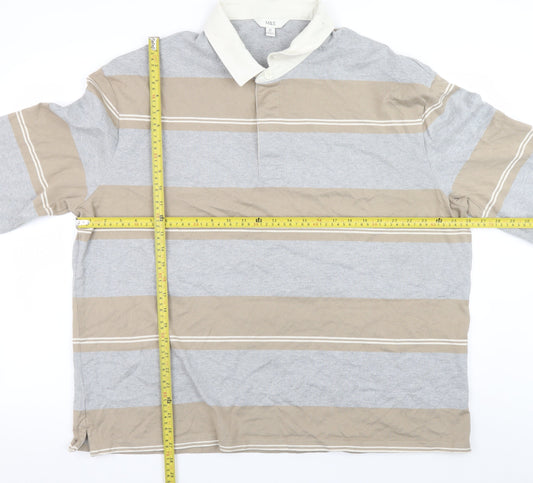 Mens UK Size 2XL Marks and Spencer Multicoloured Pullover Sweatshirt