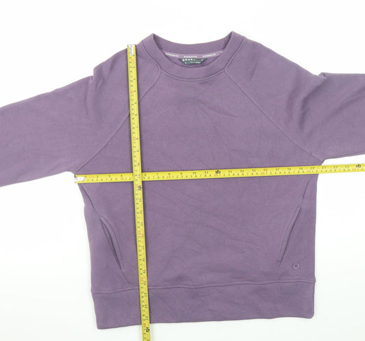 Womens UK Size 8 Marks and Spencer Purple Pullover Sweatshirt