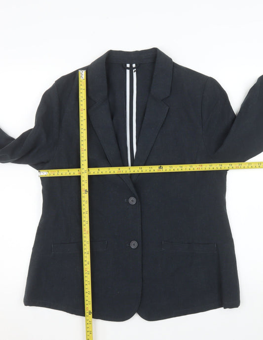 Womens UK Size 16 Rohan Regular Black Blazer