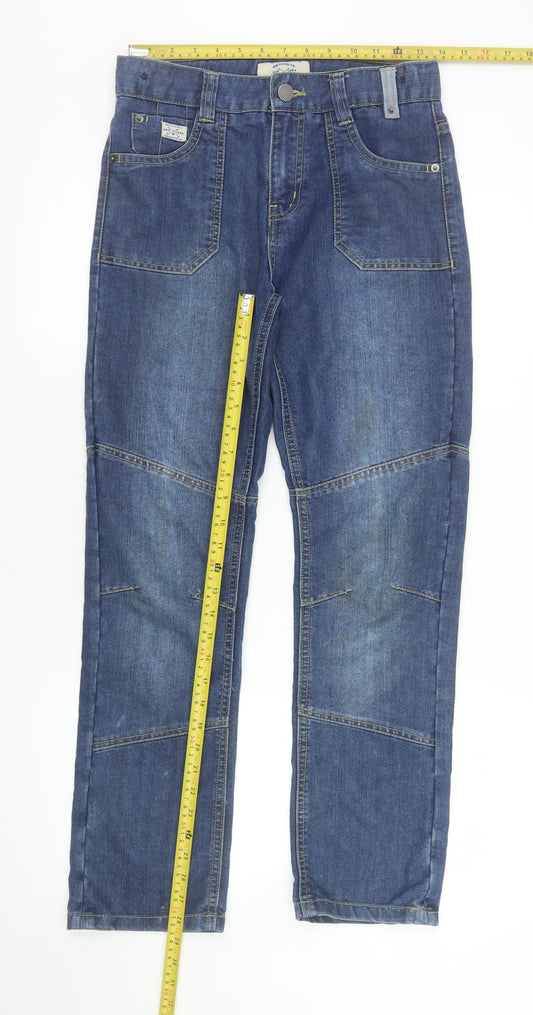 Dunnes Stores Mens Blue Straight Fit Denim Jeans 26in Waist
