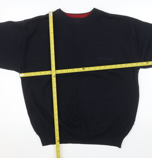 Mens UK Size XL State of Art Black Pullover Sweatshirt