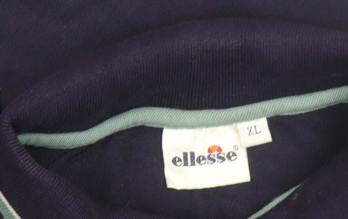 Mens UK Size XL ellesse Cotton Polo Shirt