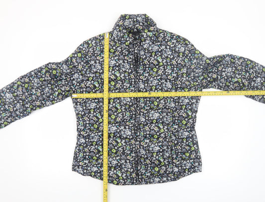 Womens UK Size M Primark Multicoloured Puffer Jacket