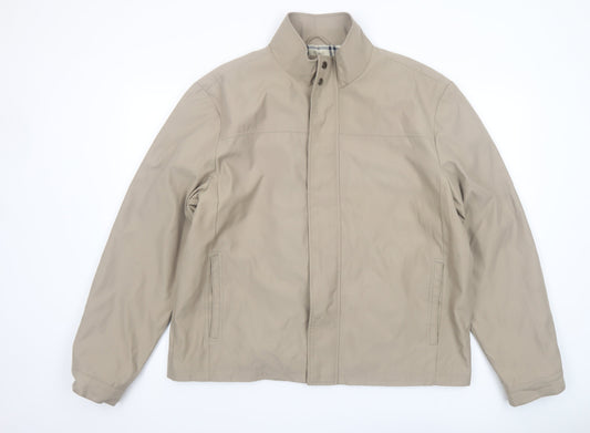 Mens UK Size XL Hutson Harbour Beige Basic Jacket