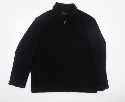 Mens UK Size 44 Gadoni Black Basic Jacket
