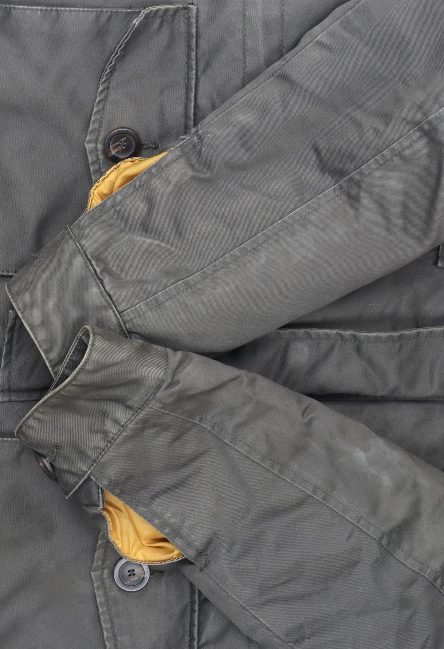Womens UK Size M Springfield Green Parka Coat