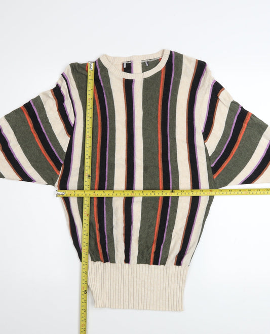 Womens UK Size S Marks and Spencer Multicoloured Pullover Jumper