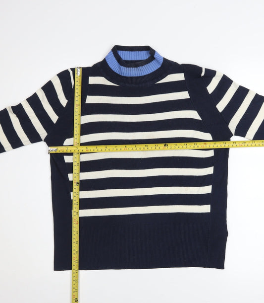 Womens UK Size 10 Marks and Spencer Blue Pullover Jumper