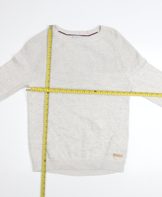 Mens UK Size S Esprit Beige Pullover Jumper