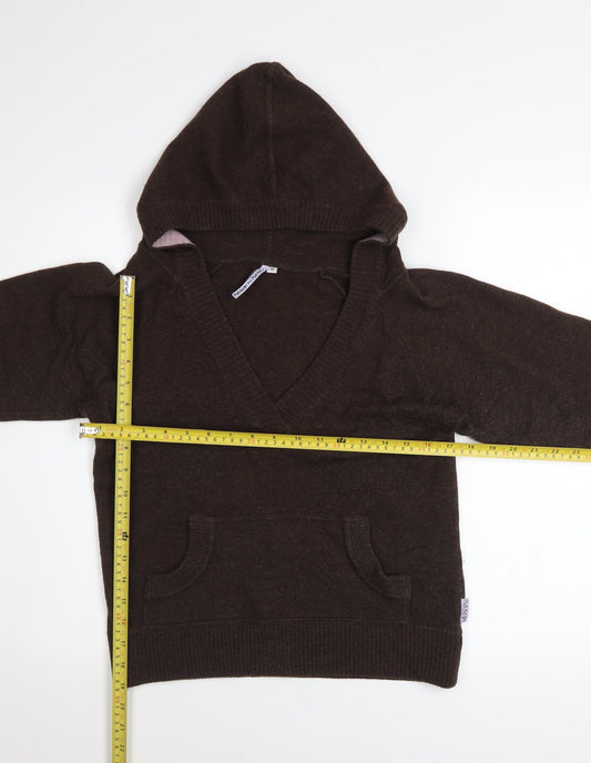 Womens UK Size 12 Puresun Brown Pullover Jumper