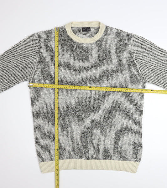 Mens UK Size XL NEXT Grey Pullover Jumper