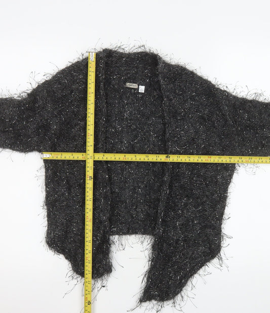 Womens UK Size 10 Coercion Grey Cardigan Jumper
