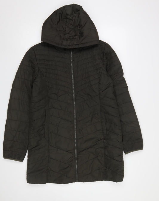 Womens UK Size L Only Black Puffer Jacket