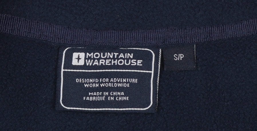Mens UK Size S Mountain Warehouse Blue Basic Jacket