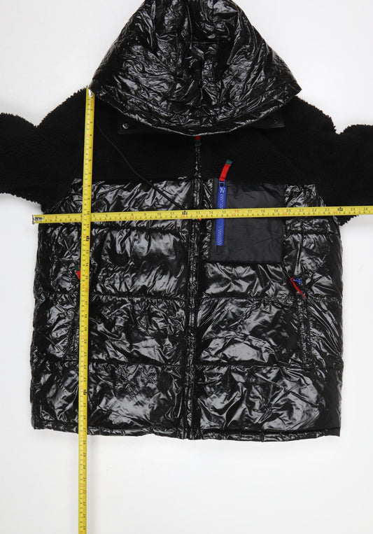 Womens UK Size L Zara Black Puffer Jacket