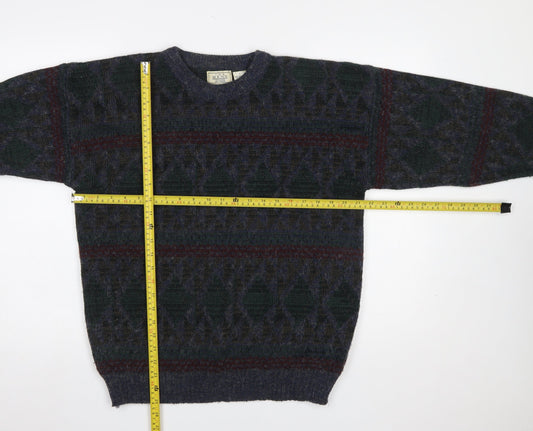 Mens UK Size L The Men's Store at Sears Multicoloured Pullover Jumper