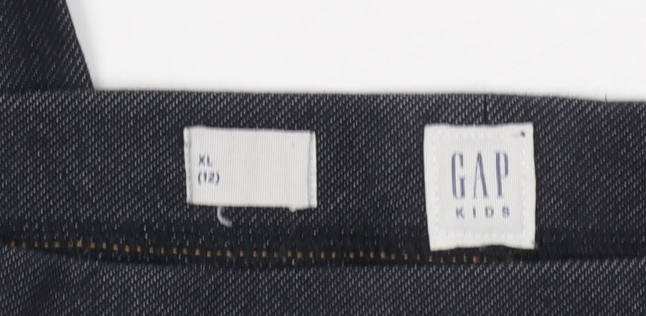 GAP Kids Girls Black Jegging Leggings XL 12-13 Years Stretch Denim