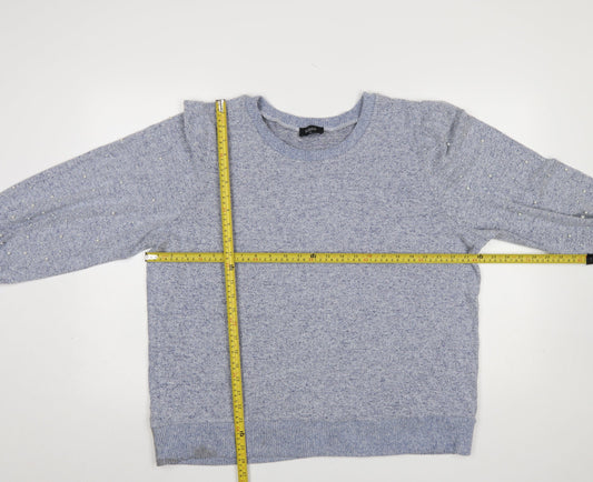 Womens UK Size 2XL Klass Blue Pullover Jumper
