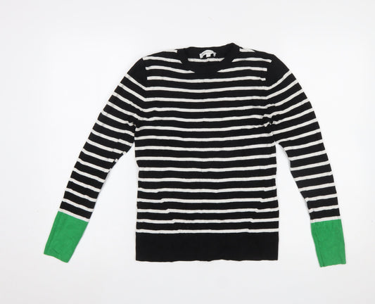 Womens UK Size 8 Warehouse Black Pullover Jumper