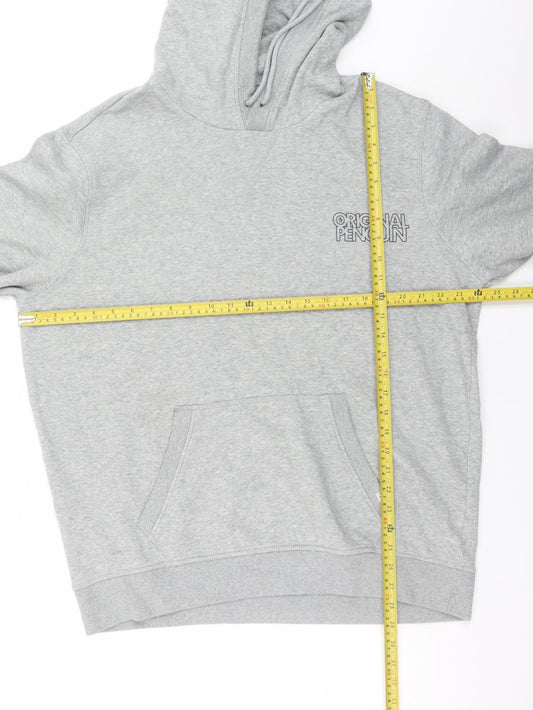 Mens UK Size XL Original Penguin Grey Pullover Hoodie